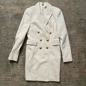 Flavio Castellani white blazer dress